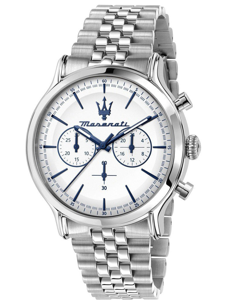 Zegarek Męski Maserati R8873618034 EPOCA – Chronograf, Stal Szlachetna, WR100