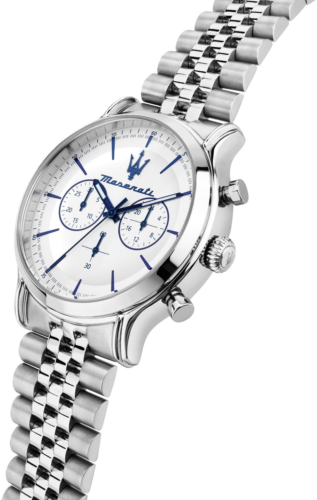 Zegarek Męski Maserati R8873618034 EPOCA – Chronograf, Stal Szlachetna, WR100