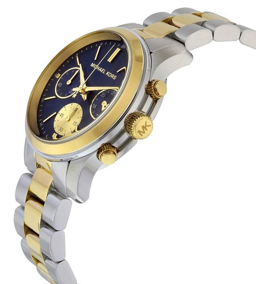 Zegarek Damski Michael Kors Runway MK6165 Niebieska Tarcza