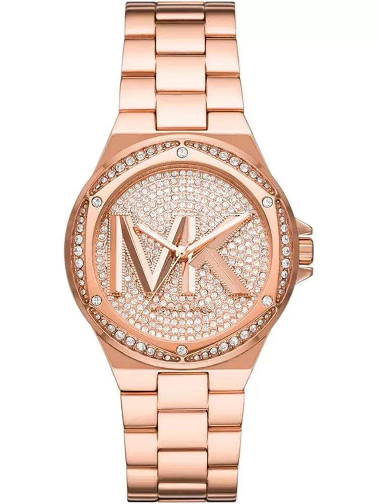 Zegarek Damski Michael Kors Lennox MK7230 Różowe Złoto