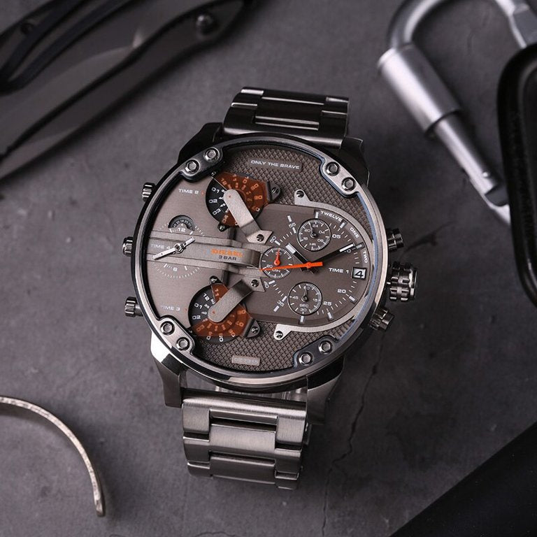Zegarek Męski Diesel Mr. Daddy DZ7315 Grafitowy