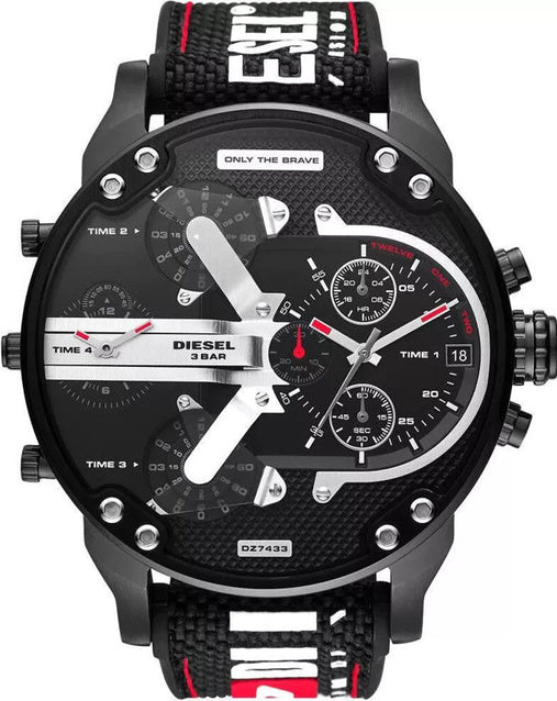 Zegarek Męski Diesel Mr. Daddy 2.0 DZ7433 Czarny